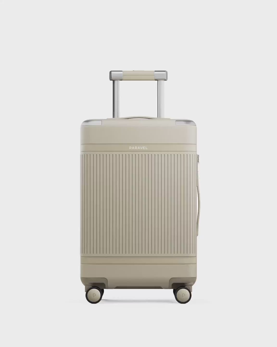 Paravel Aviator Carry On - 360 Video - Nantucket Cream (Beige)